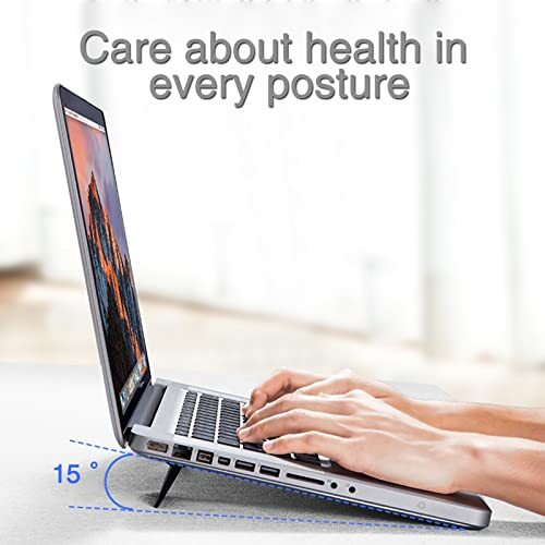 Computer Keyboard Stand Riser for Desk Adjustable Laptop Stand Riser Aluminum