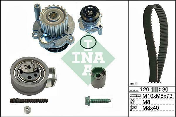 INA DISTRIBUTION KIT+WATER PUMP+SERVICE BELT FOR SEAT-ALHAMBRA (7V8,7V9)-1.