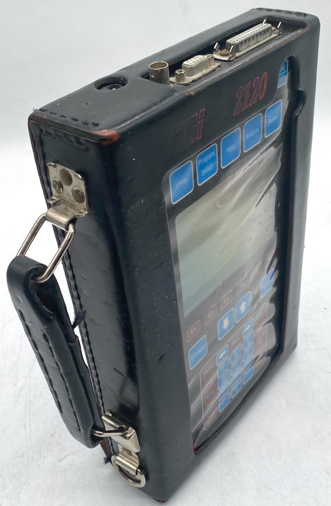 EMERSON CSI 2120-2 MACHINERY ANALYZER REV.2 W/ PROTECTIVE CASE