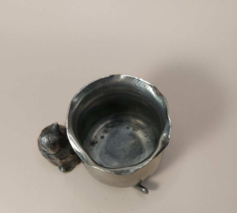 Vintage Warren Silver Plate Co Bird Wishbone Figural Toothpick Holder #346