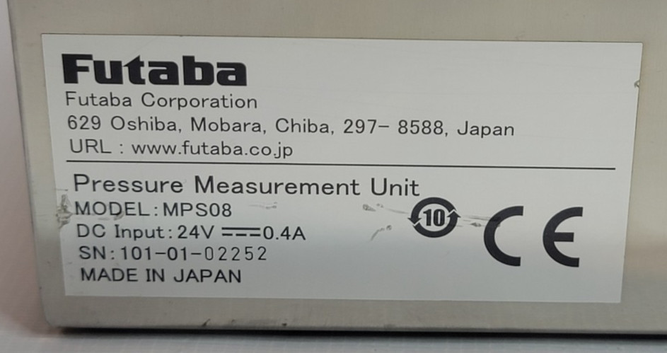FUTABA MPS08 Pressure Measurement Unit Amplifier