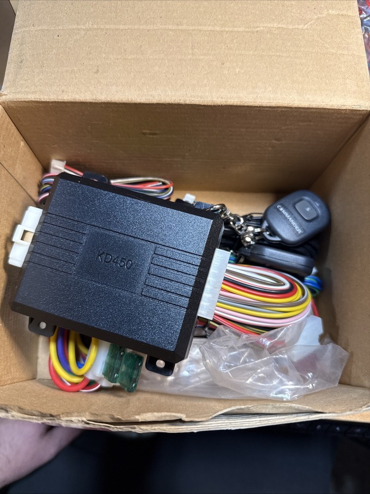 Commander KD450 Remote Engine Starter Kit One Button FCC ID:ELVNTFD