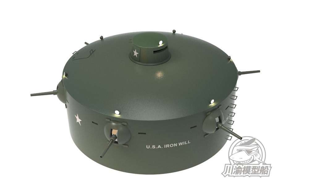 1/35 Scale Wallace Leaping Tank Model