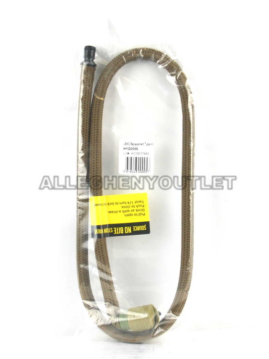 Source Tactical Military Hydration Replacement Tube Hose Storm Push Pull Valve