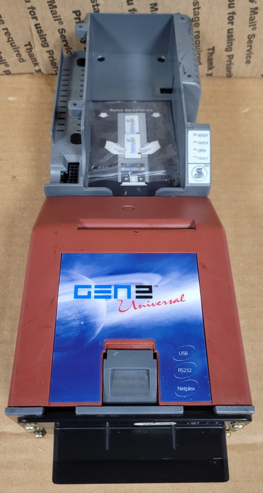 FutureLogic GEN2  Slot Machine Ticket Printer, UNIVERSAL INC (UNTESTED)