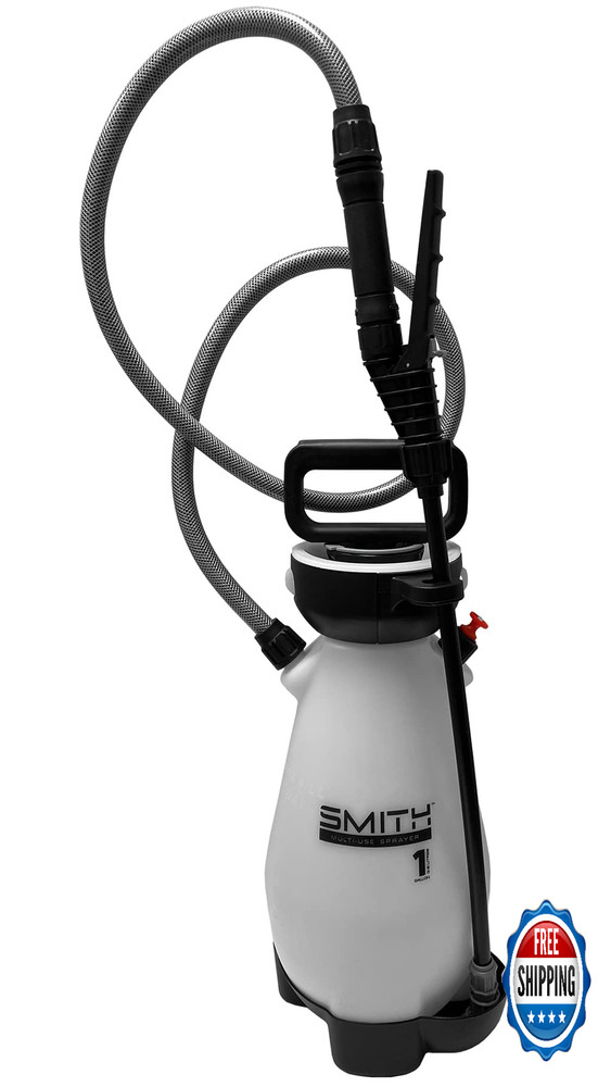 Smith Performance Sprayers 190683 1-Gallon Multi-Use Manual Pump Sprayer