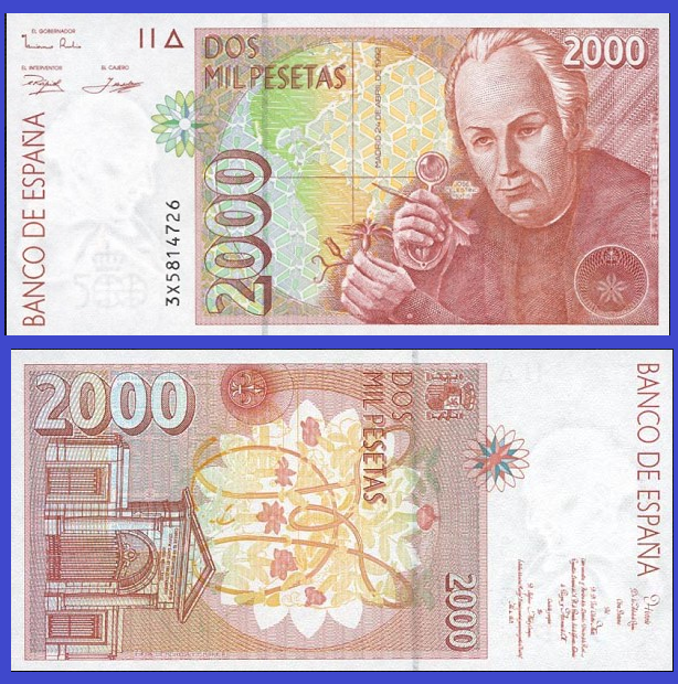 Espana Spain 2000 pesetas 1992 * Copy