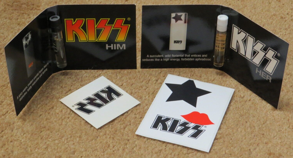 KISS OFFICIAL FRAGRANCES LOT 2006