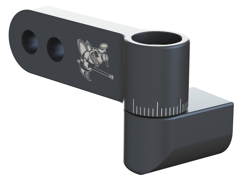 Bee Stinger Adjustable STD Side Bar, Black - RH/LH Compatible Mount