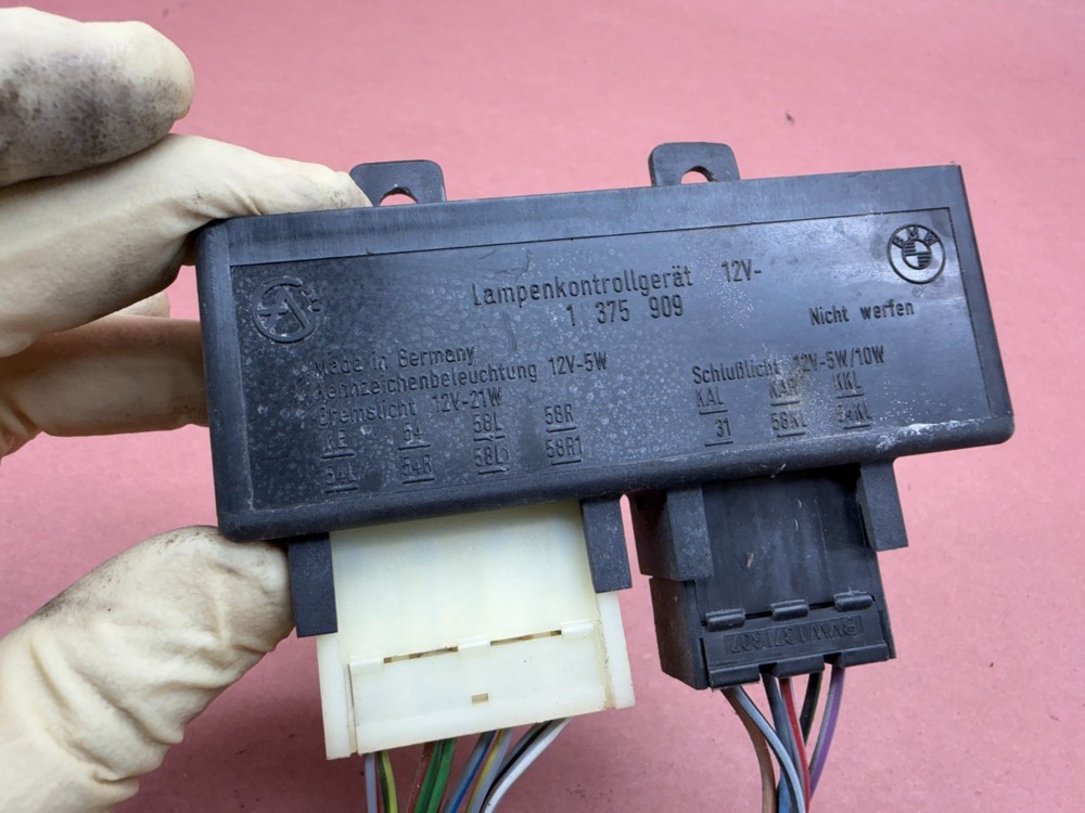 BMW E28 528e E30 M3 E24 M6 E23 Lamp Bulb Testing Device Control Unit OEM #86169