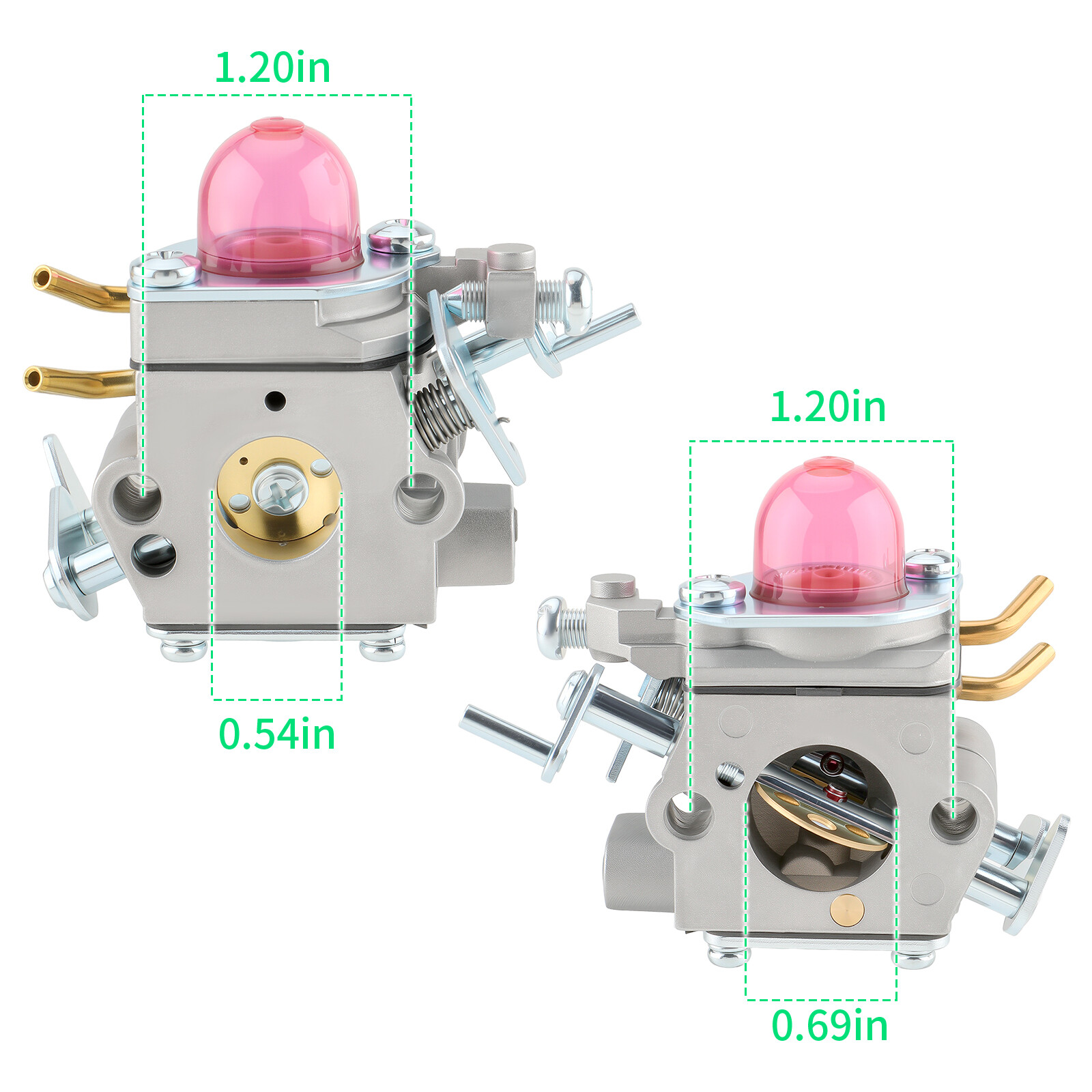 For Husqvarna 130C 130L 330LK 531127910 New Carburetor Set