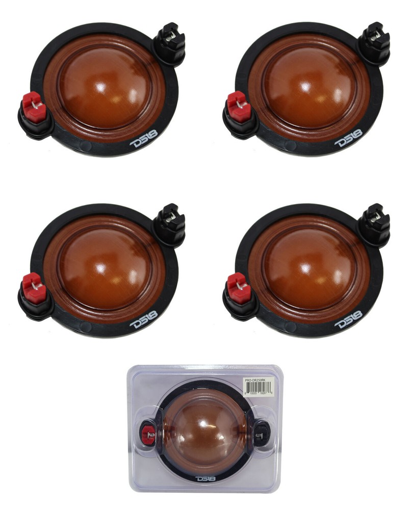 4x DS18 PRO-DR250VC Replacement Diaphragms for PRO-DR250 Compression Driver