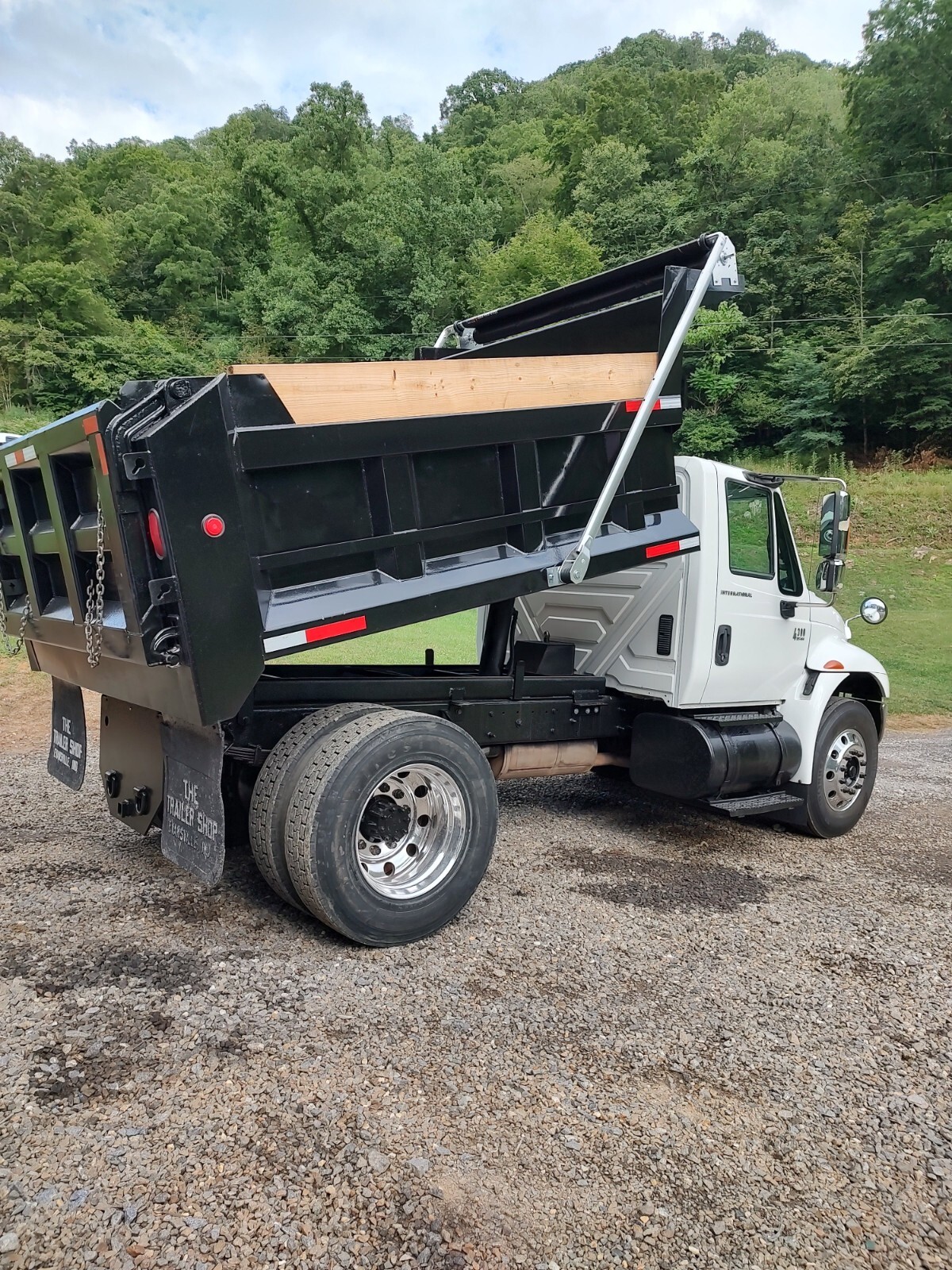 4 SPRING ALUMINUM ELECTRIC DUMP TRUCK TARP KIT w/ TARP (24' Coverage MAX)