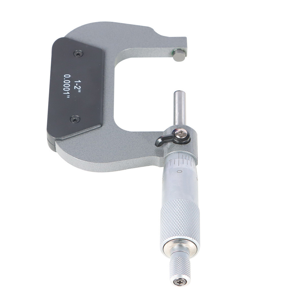 1-2" Precision Outside Micrometer 0.0001" Carbide Tipped
