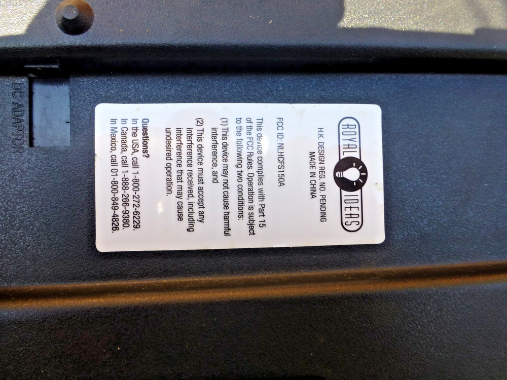 ROYAL DSS PRO WIRELESS DIGITAL SHIPPING SCALE AS IS