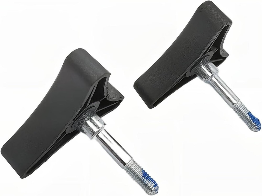 Adjustable Black Rollator Height Knob - Easy Install, Durable Aluminum Accessory