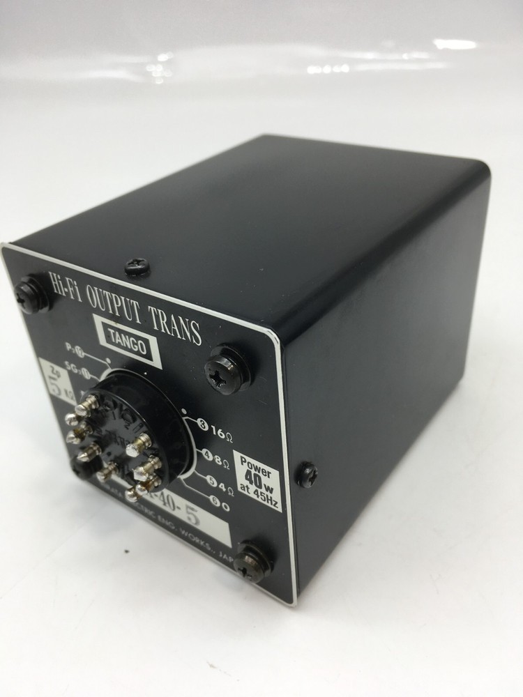 TANGO FX-40-5 Pair Output Transformers for Vacuum Tube Amplifiers WalkingTested