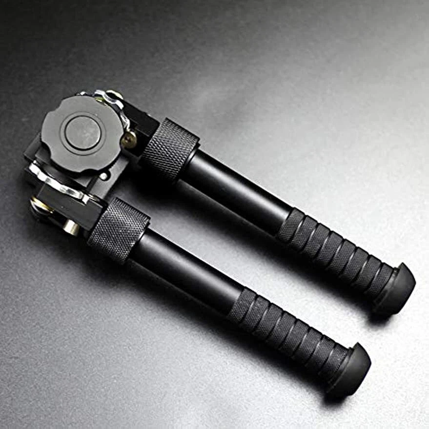 Adjustable 6-9 Inch Rifle Bipod Quick Detach 20mm Picatinny Rail Mount