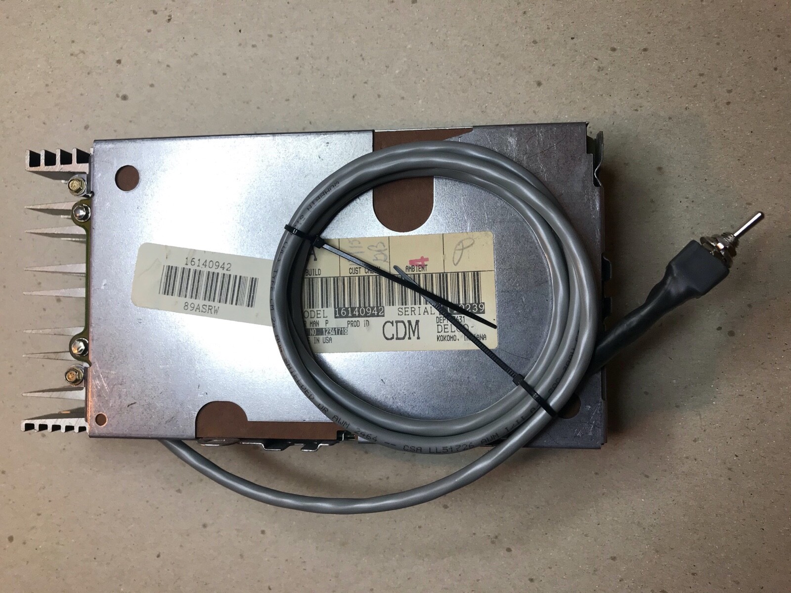 CHEVY-GMC 88-94 TRUCK RADIO-with-EQ RECEIVER BLUETOOTH GM DELCO CDM AMP TUNER BT