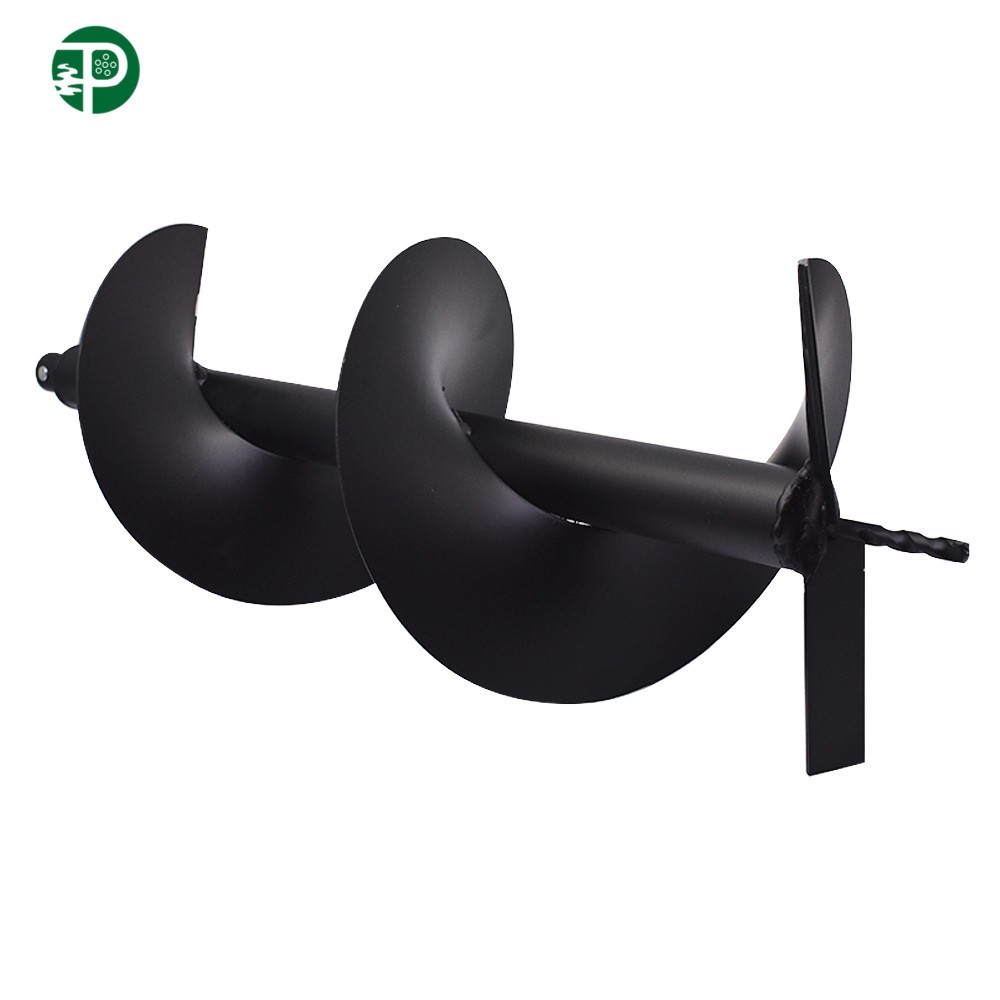 10-Inch Earth Auger Drill Bit for Gas-Powered Fence Hole Digger