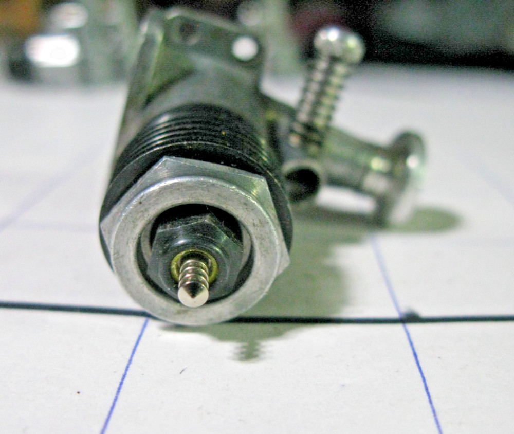 Vintage OK CUB .049 Model Airplane Engine, Good Compression - Unused?