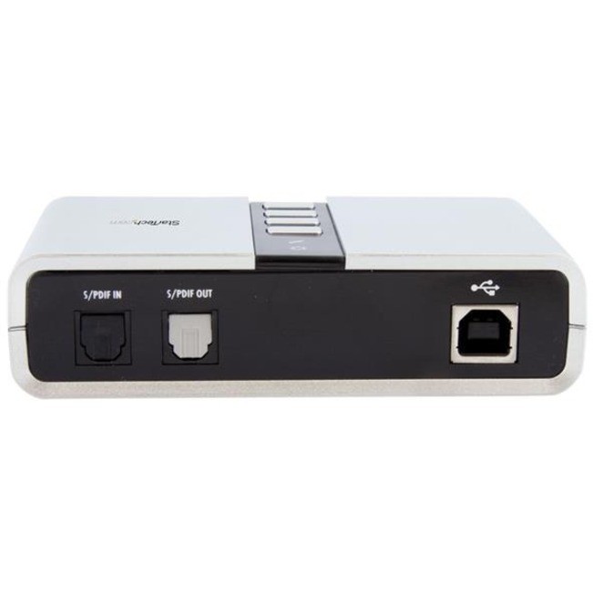 StarTech 7.1 USB Audio Adapter External Sound Card (ICUSBAUDIO7D)