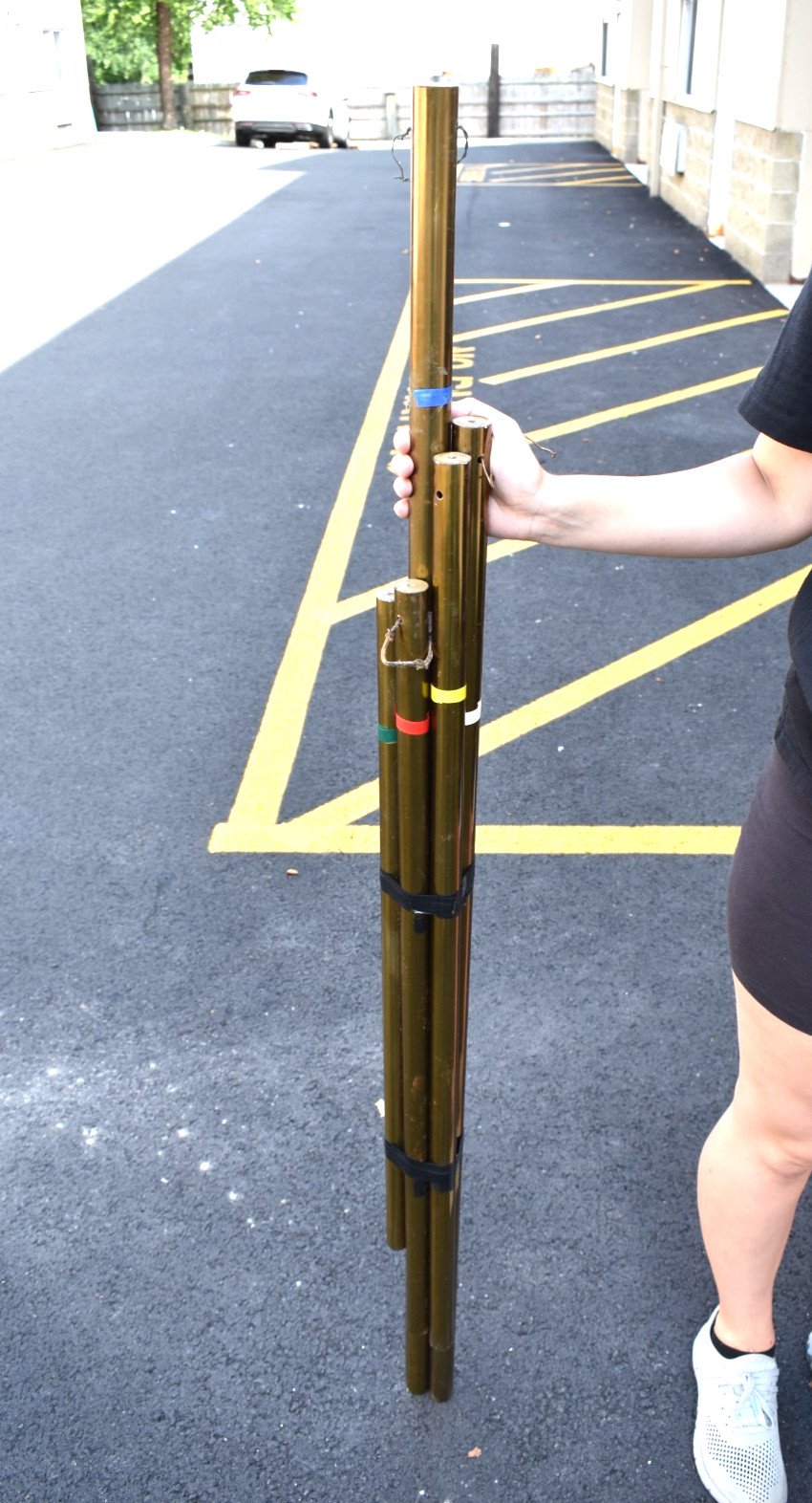 Set of 5 Church Chimes, Great Sound! 'F,C,F,C,A' Notes (CU496) chalice co.