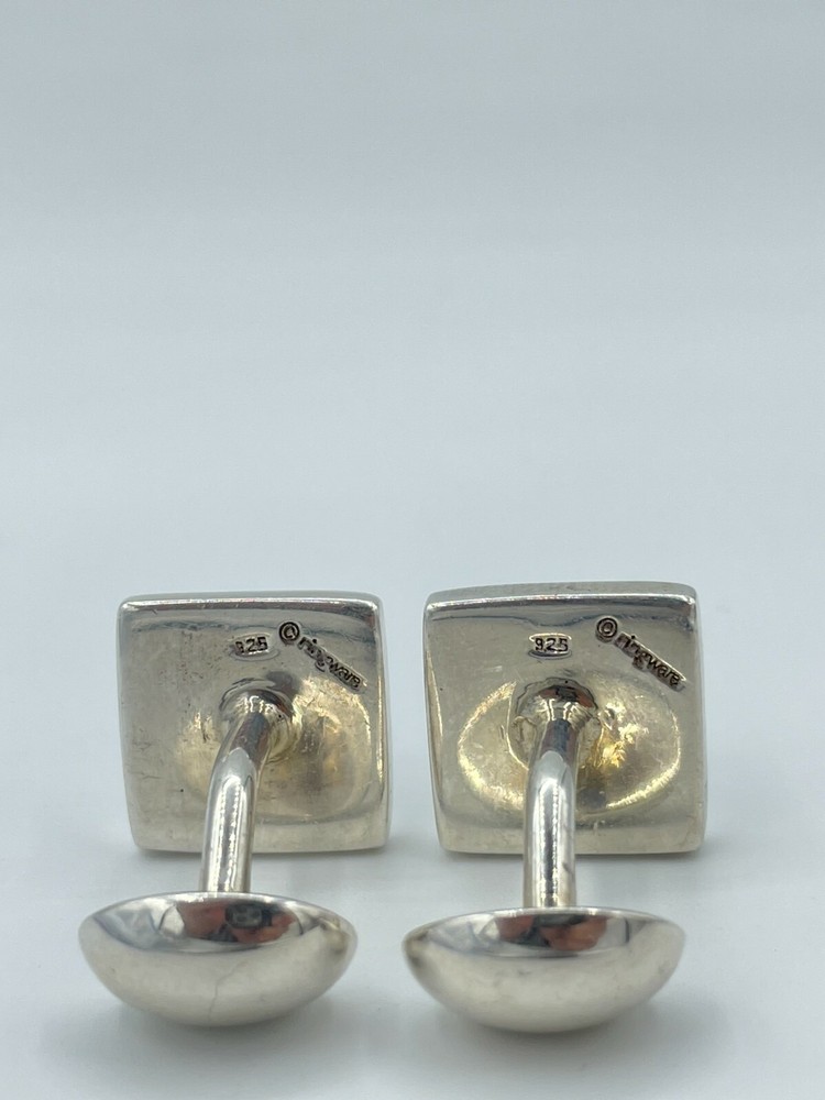 925 Sterling Silver Ringware Knights Team Logo Cufflinks