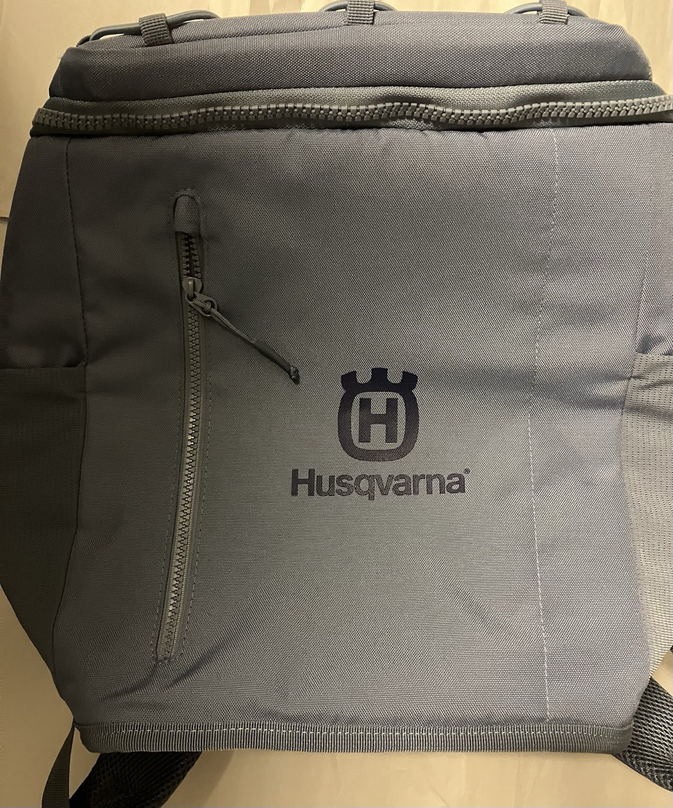 Husqvarna Promo Cooler Backpack Bag Brand New With 2 Koozies & Bottle Opener