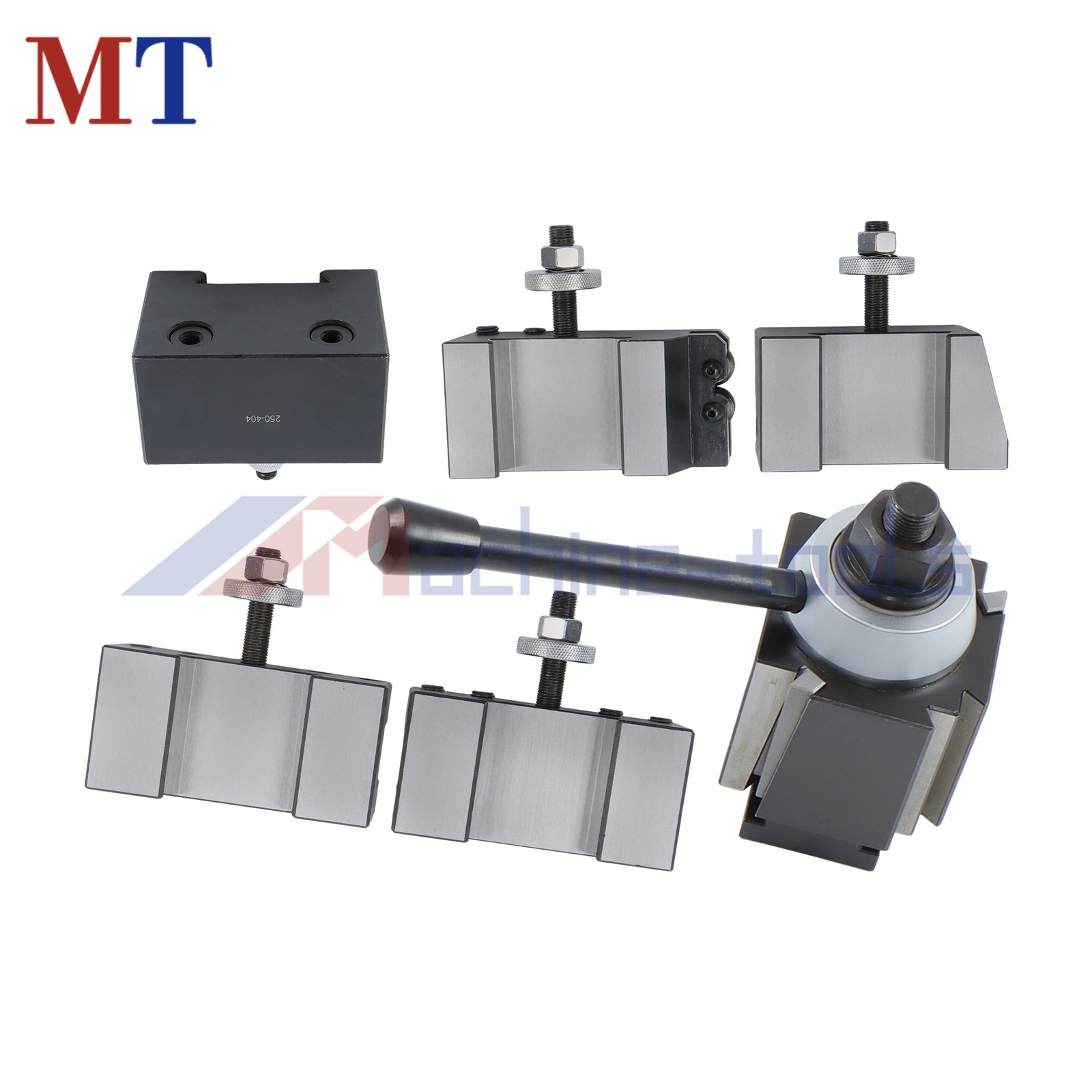 Quick Change Tool Post CA 250-444 Wedge Design Fits 14-20 Inch Lathe Swing