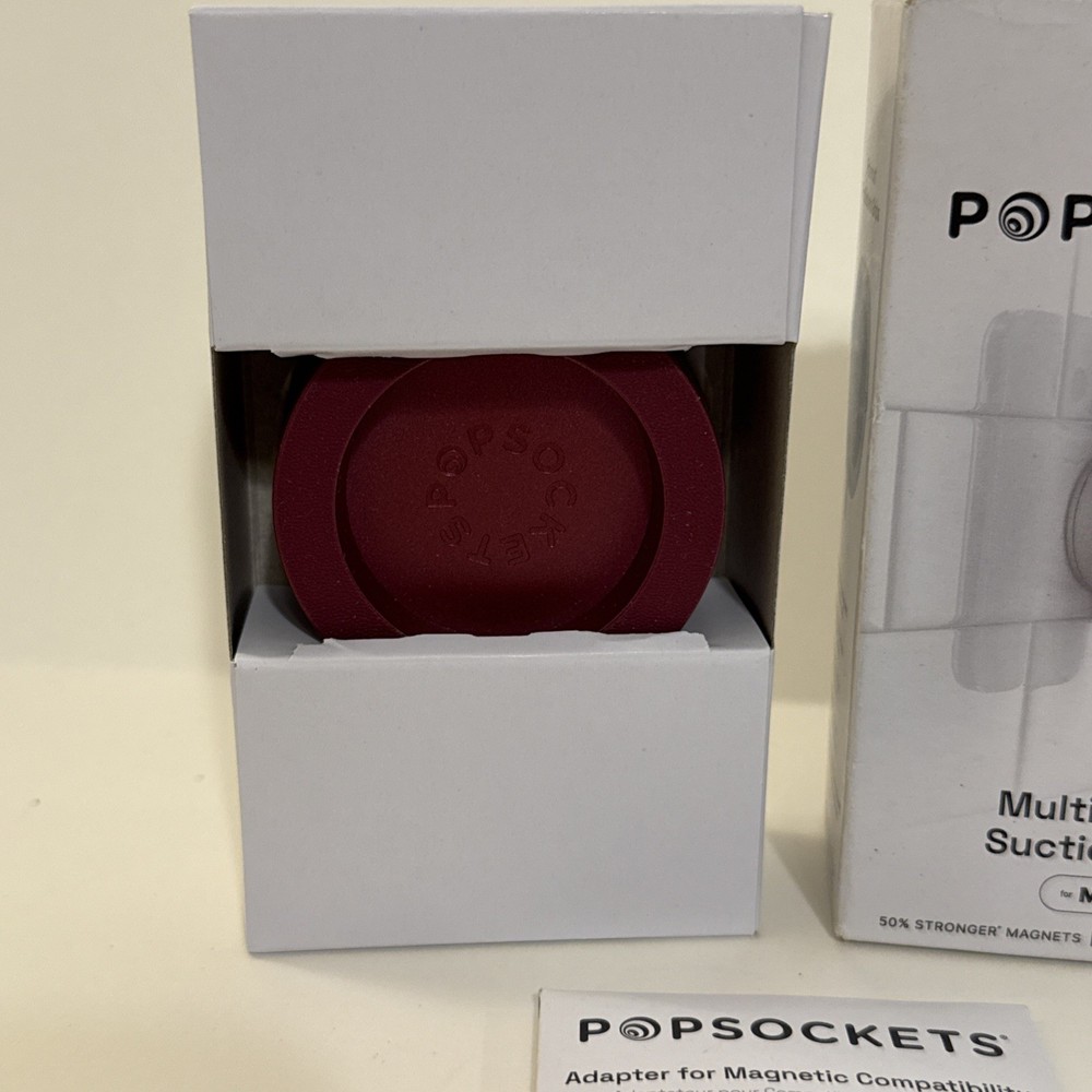PopSockets Multi-Surface Suction Phone Mount, Detachable Surface Mount