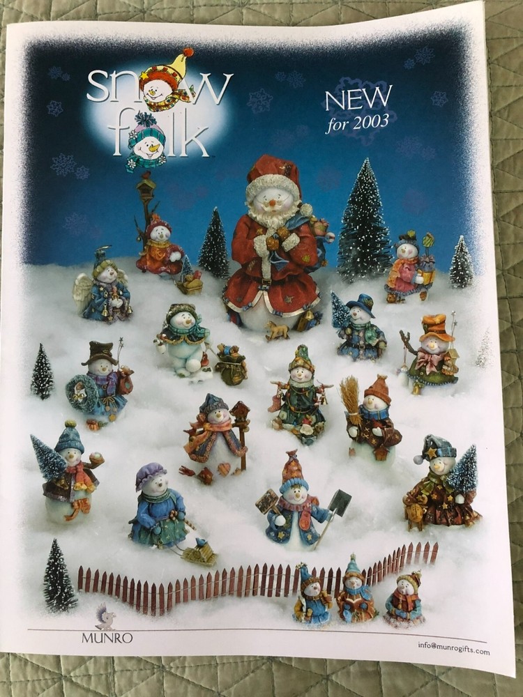 2003 MUNRO SNOW FOLK CATALOG