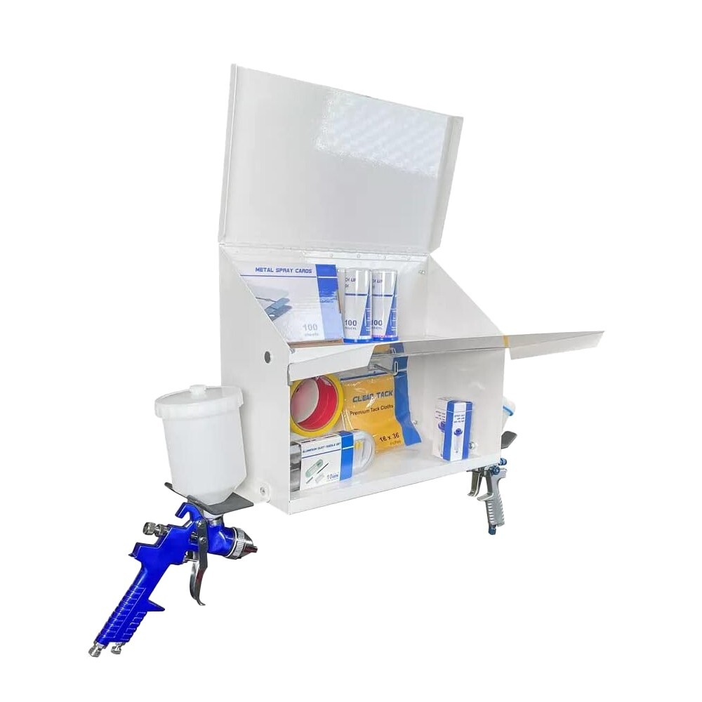 Magnetic Spray Booth Box - Double Compartment Cabinet