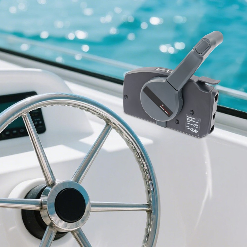 Forward Outboard Remote Control Box Side Mount Outboard Motor Remote Control Box