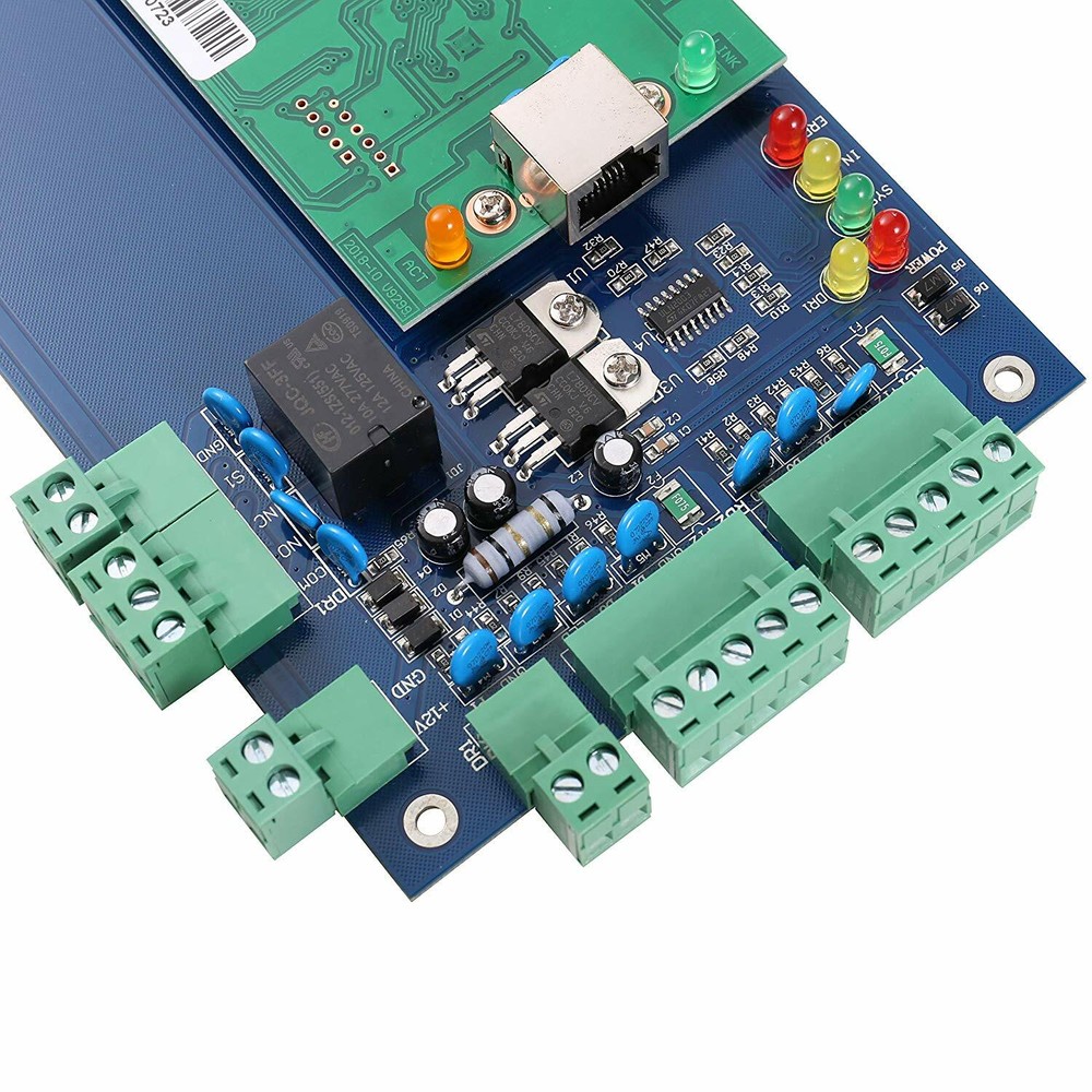 Wiegand TCP/IP Network Access Control Board Panel Controller For 1 Door 2 Reader