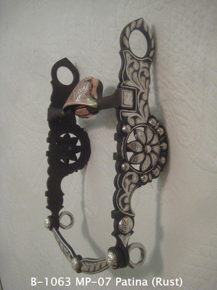 Sterling Silver Show Bit -- JT Silversmiths CUSTOM MADE BITS