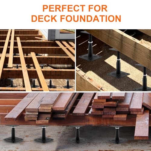 Adjustable Support Jack for The Floor, Deck Foundation,RV Step 4"-7" 2 Pack