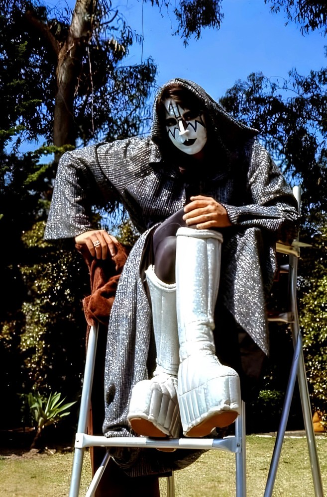 11x17 Kiss Poster Ace Frehley Meets the Phantom of the Park Photography