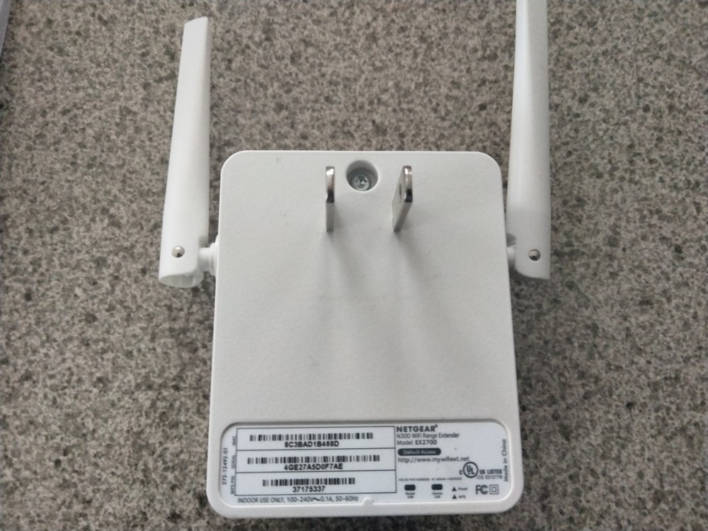 netgear wifi extender EX2700