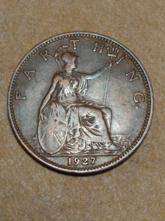 1927 Great Britain Farthing