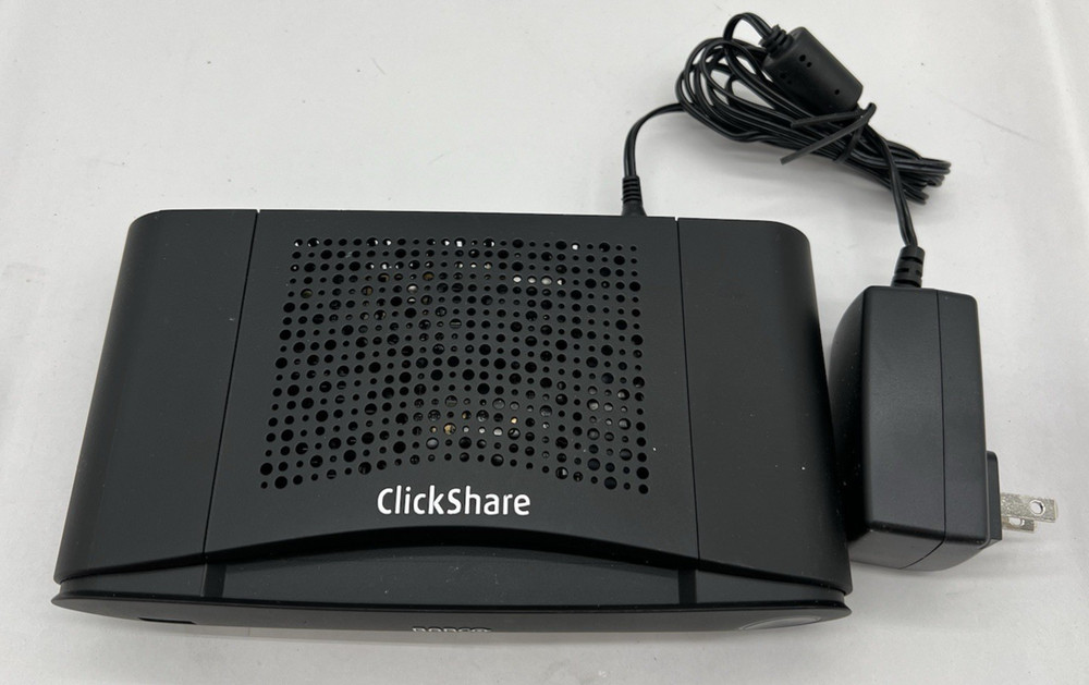 Barco ClickShare CS-100 Wireless Presentation R9861510 w/AC Adapter