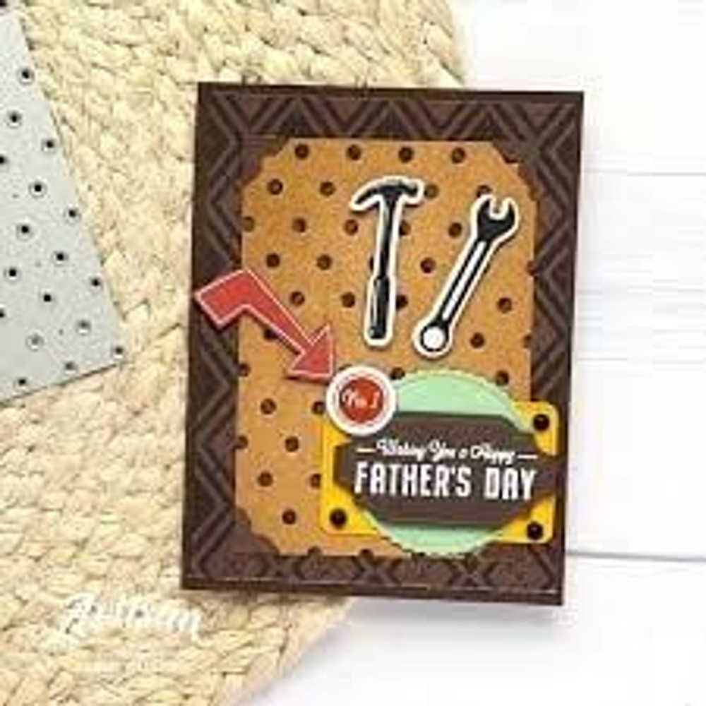 Dots & Spots Stampin Up Die EUC 159164 TEXTURE BACKGROUND