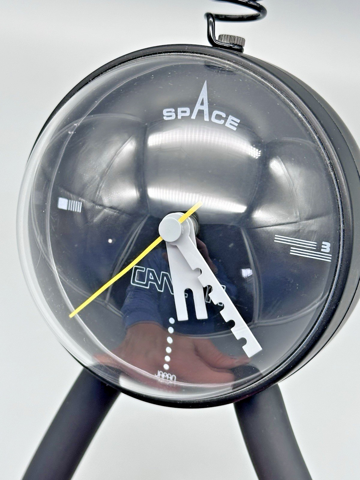 Canetti Space Clock Japan Spaceball Clock Tochigi Tokei TESTED & WORKS GREAT!