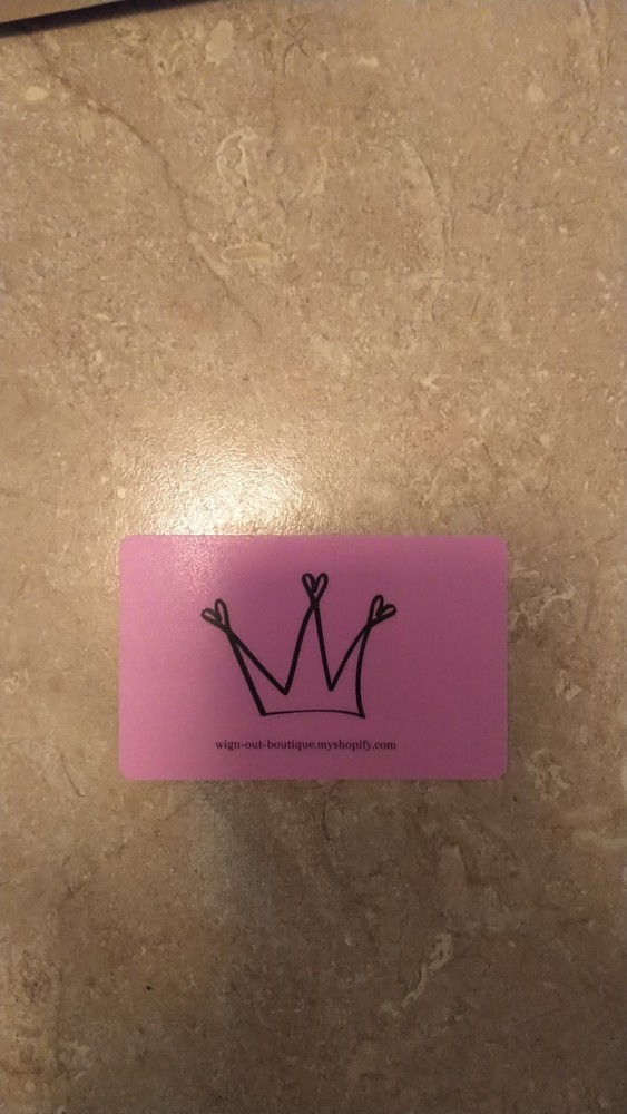 Wig - N - Out Gift Card