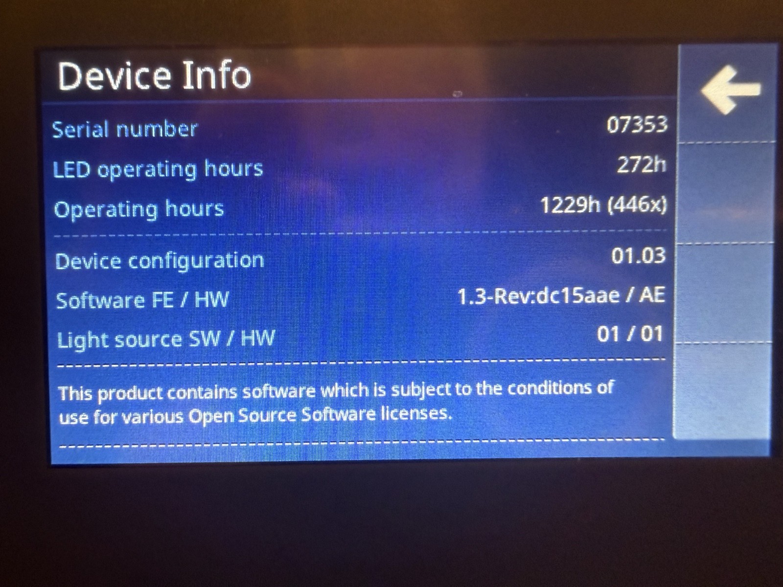 Karl Storz ~ TL300 ~ Cold Light Fountain Power LED 300 Light Source ~ TL 300