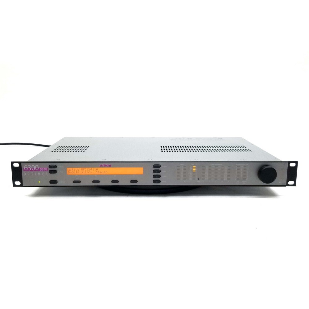Orban Optimod 6300 Multipurpose Broadcast Stereo Digital Audio Processor