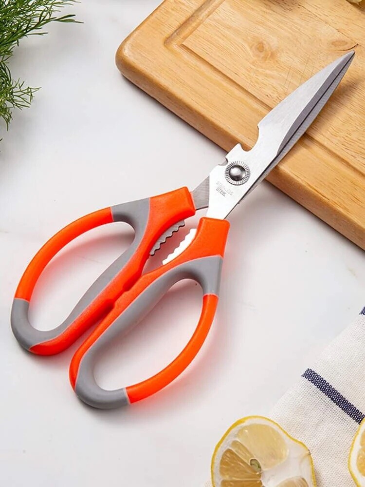 NEW Kitchen Scissors (2 Count) - Stainless Steel Shears - Multi-Purpose
