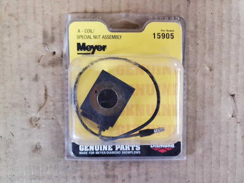 Genuine OEM Meyer Square A Coil 1/2" hole E57 E57H E60 E60H Pump 15905 *NO NUT*