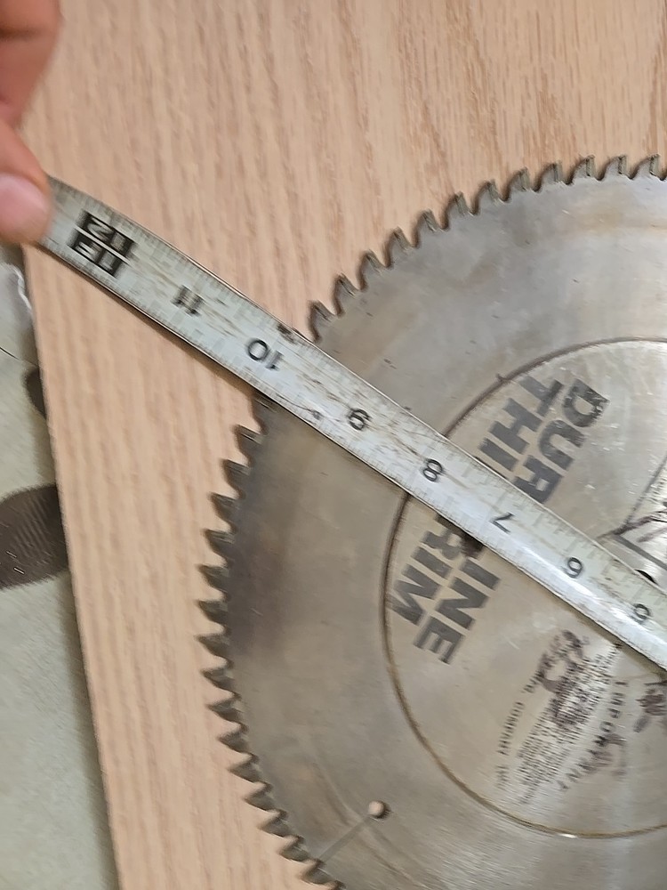 Forrest Duraline Thin-rim 10 Inch Blade 80 teeth- Missing One