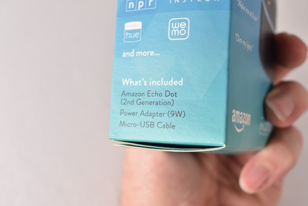 Amazon Echo Dot (2nd Generation) Smart Speaker w/Alexa